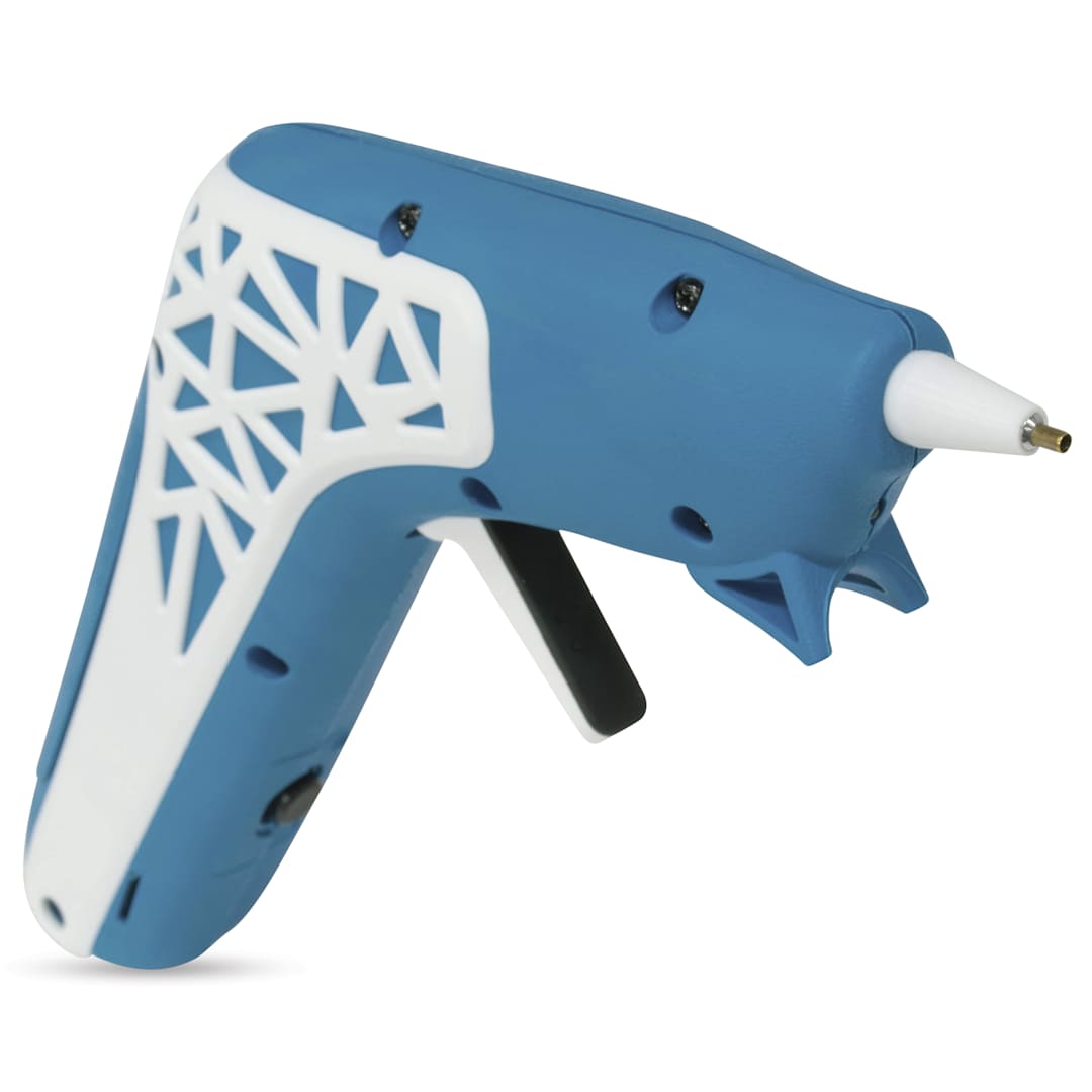 Open in modal - Studio Designs Cordless Glue Gun - Blue and White w/ Web Grip