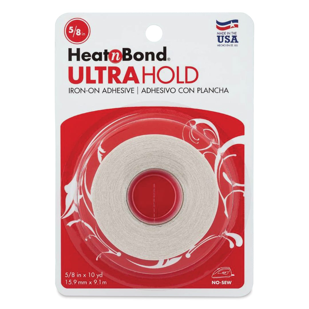 Open in modal - HeatnBond UltraHold Iron-On Adhesive - 5/8" x 10 yds front of packaging