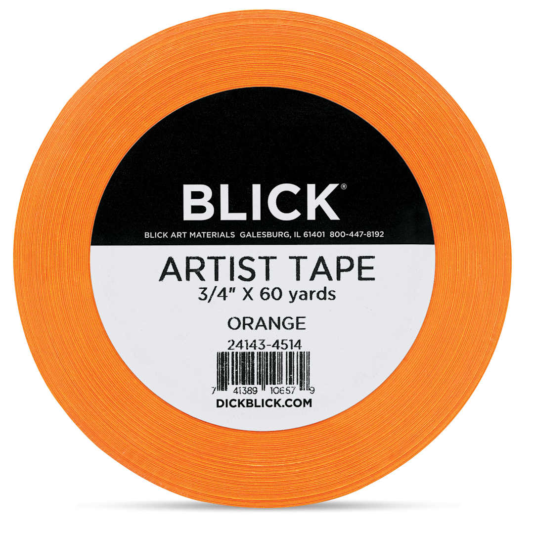 Open in modal - Blick Artist Tape - Orange, 3/4" x 60 yds