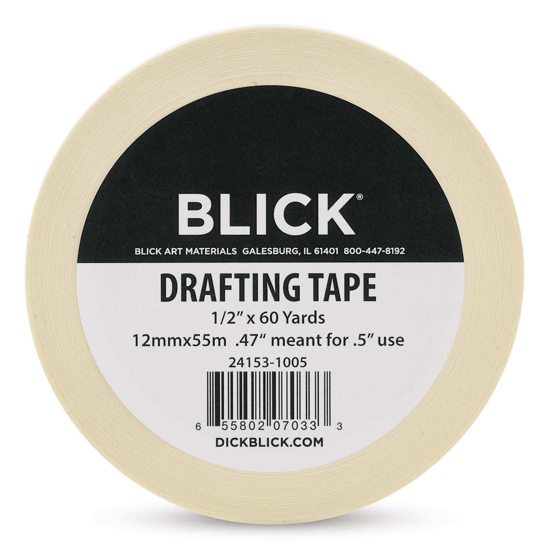 Open in modal - Blick Drafting Tape - 1/2" x 60 yds (Front of roll)