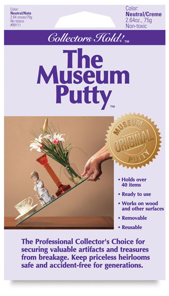 Open in modal - Collector’s Hold! Museum Putty - Front view of package