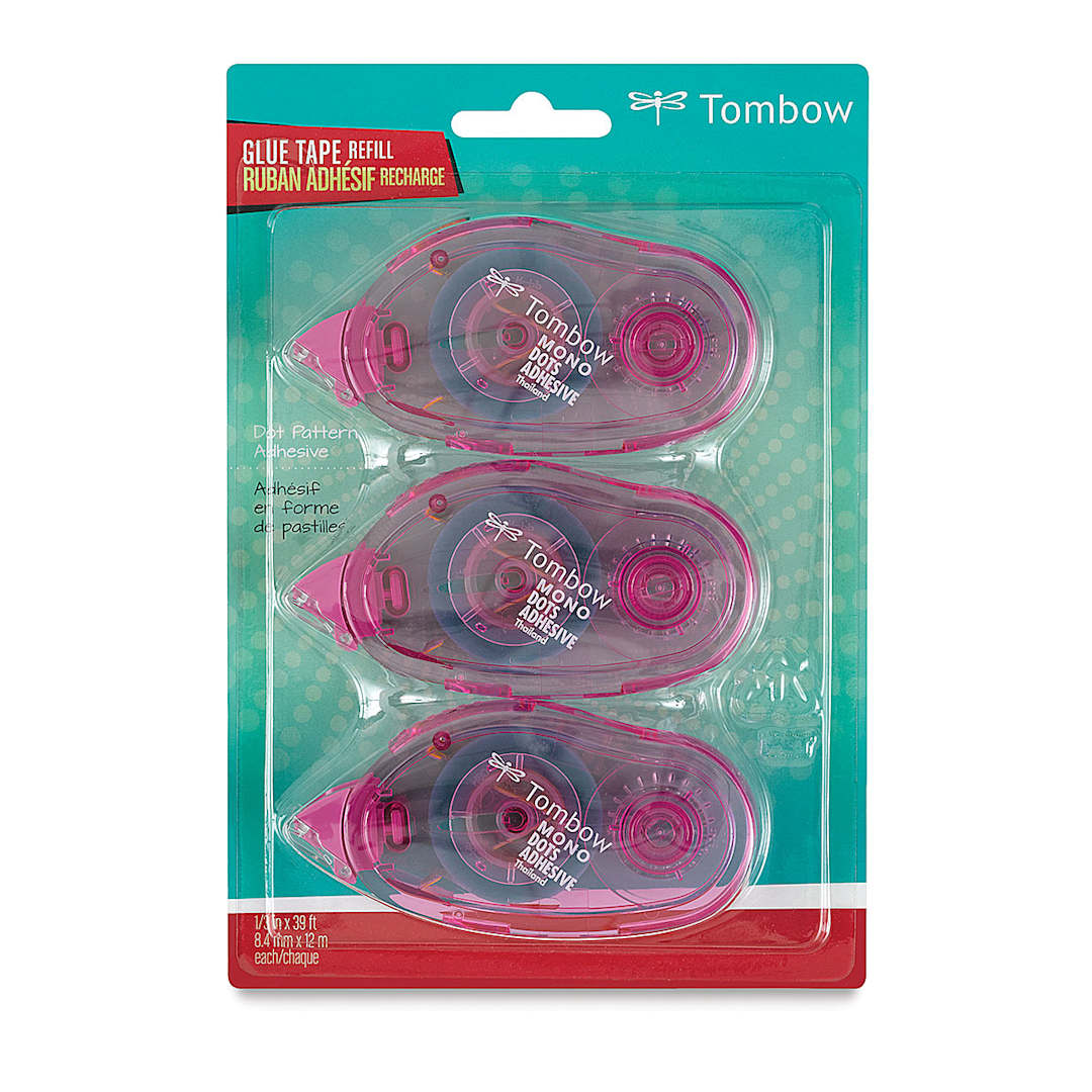 Open in modal - Tombow Mono Adhesive - Dot Refill, Pkg of 3
