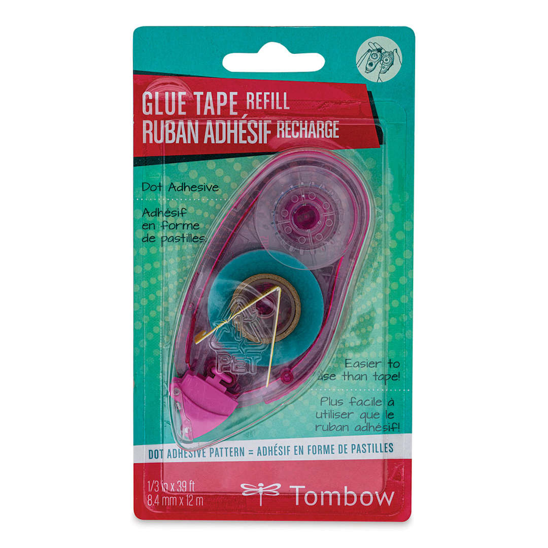 Open in modal - Tombow Mono Adhesive - Dot Refill, Single front of package