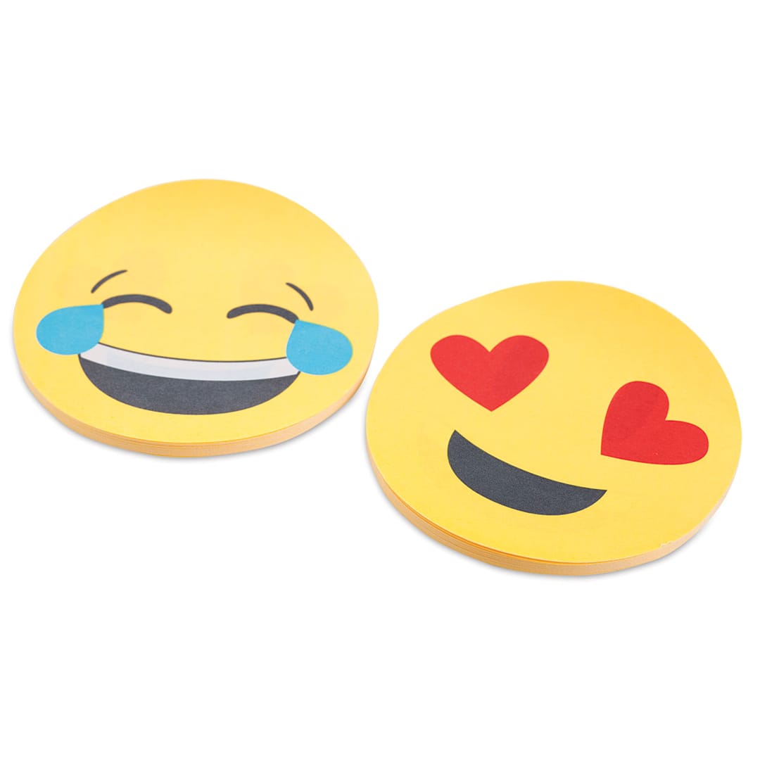 Open in modal - Post-it Note Shapes - Two Emoji Note pads