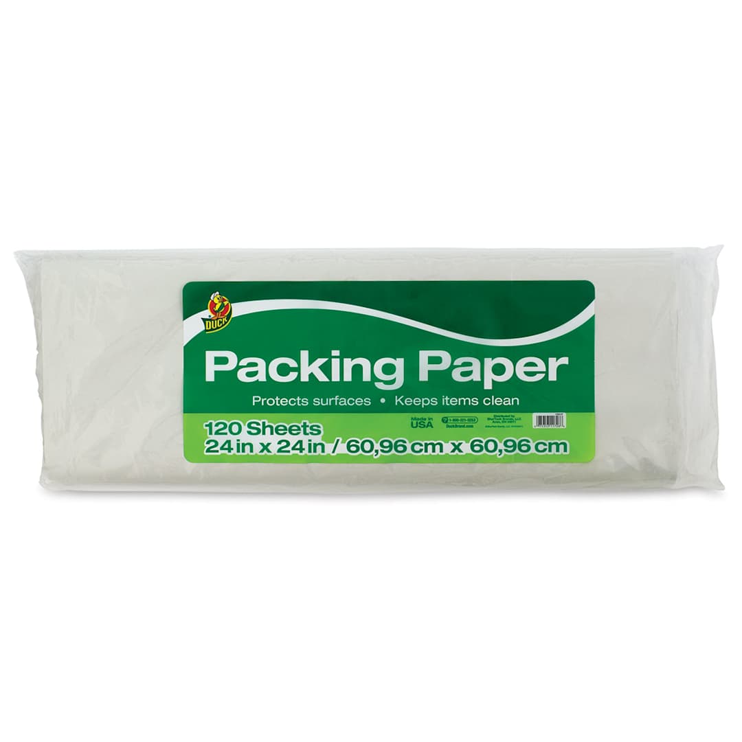 Open in modal - Duck Packing Paper - Front of package with label

