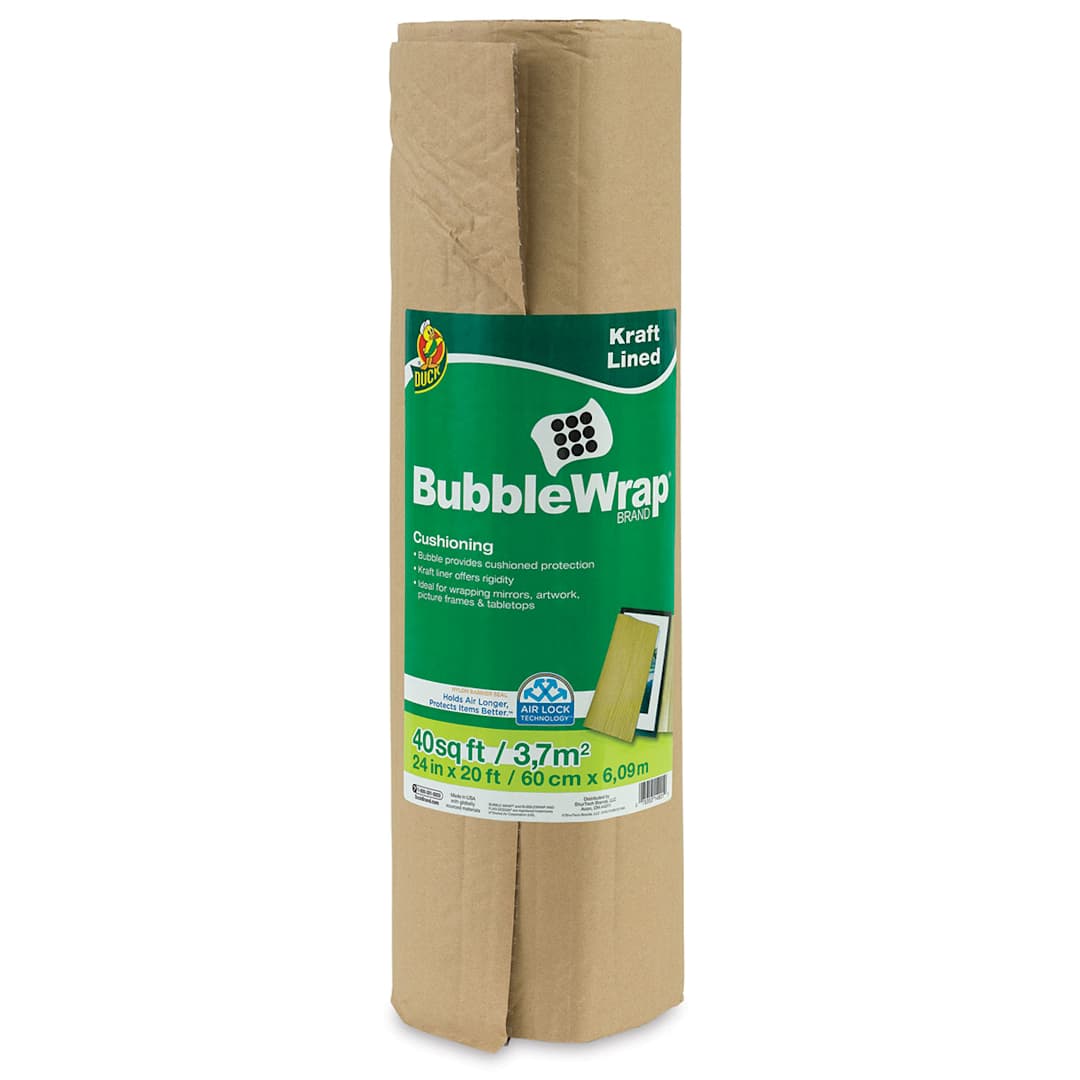 Open in modal - Duck Kraft Lined Bubble Wrap Cushioning