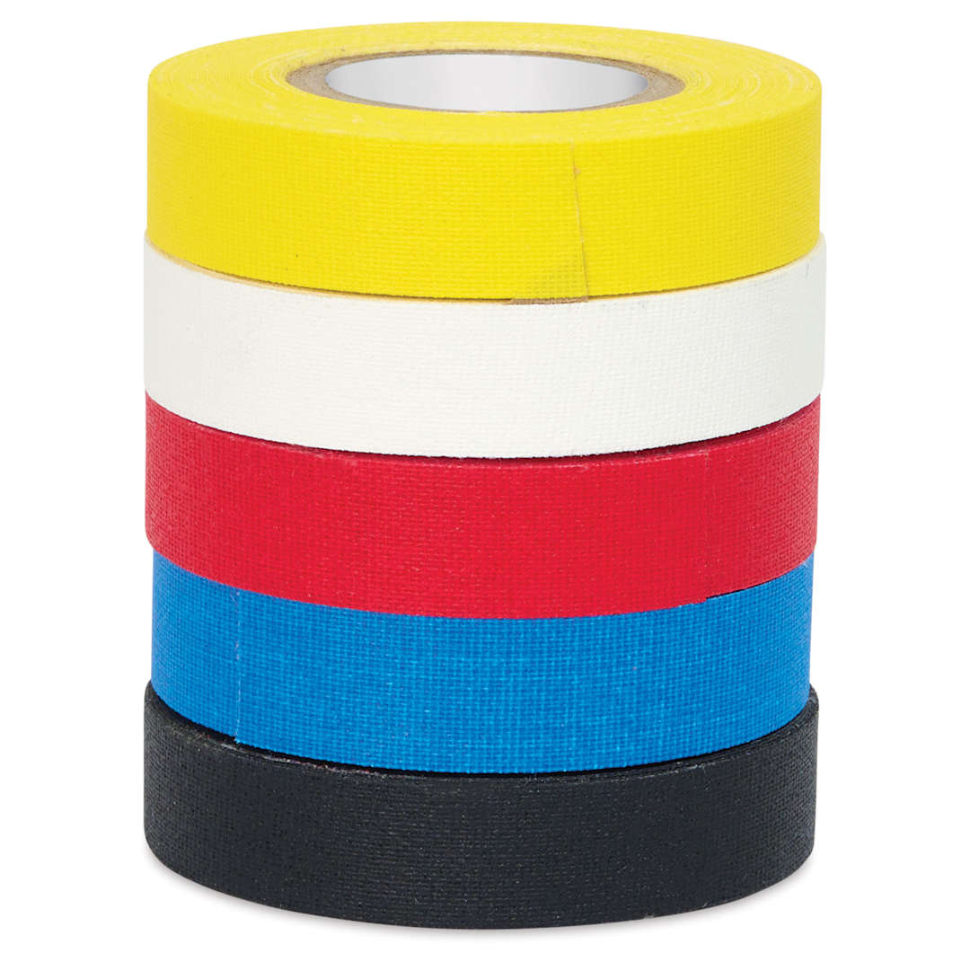 Open in modal - Blick Gaff Stacks Tape - Essentials, five rolls stacked