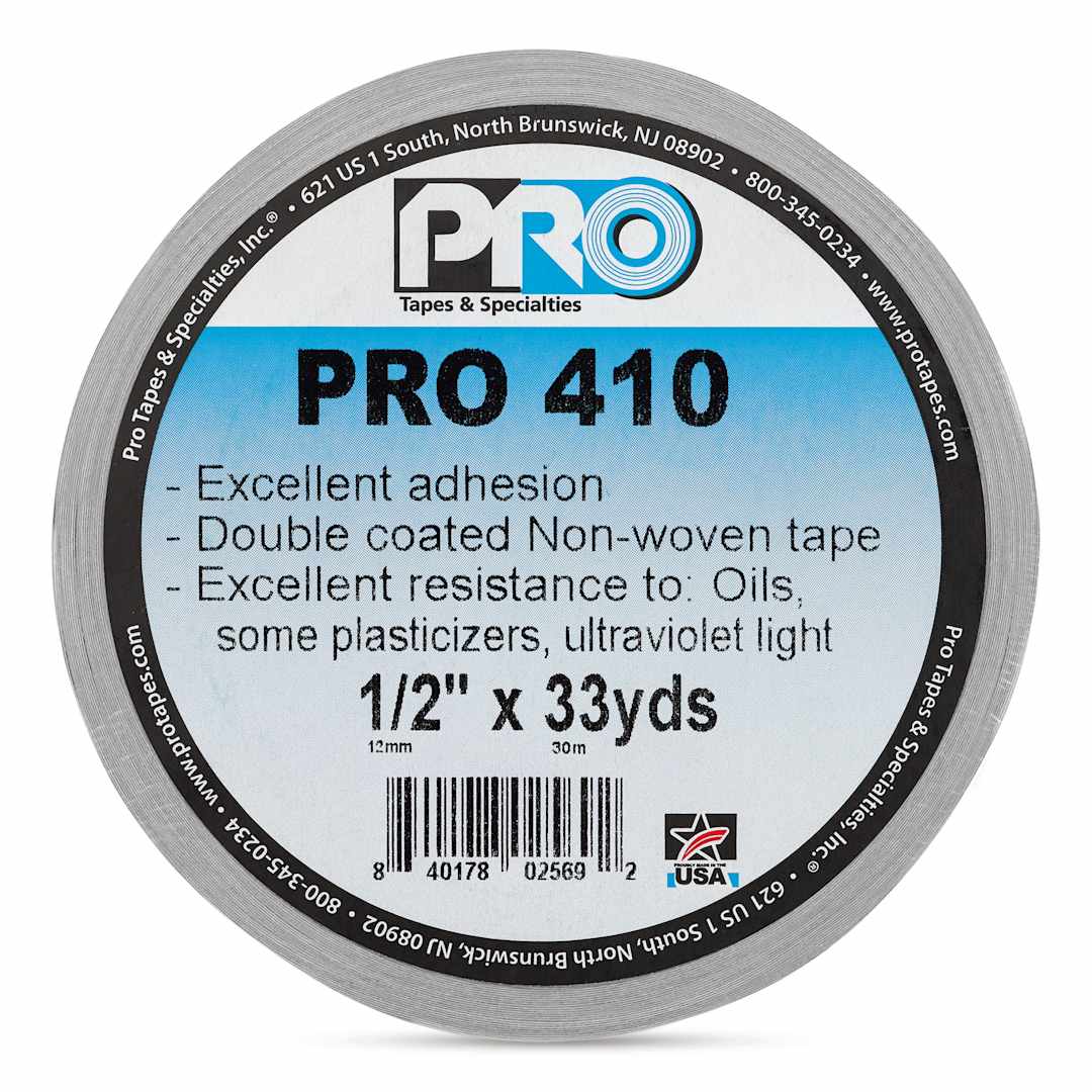 Open in modal - Pro Tapes 410 ATG Tape - 1/2" x 33 yds, packaged