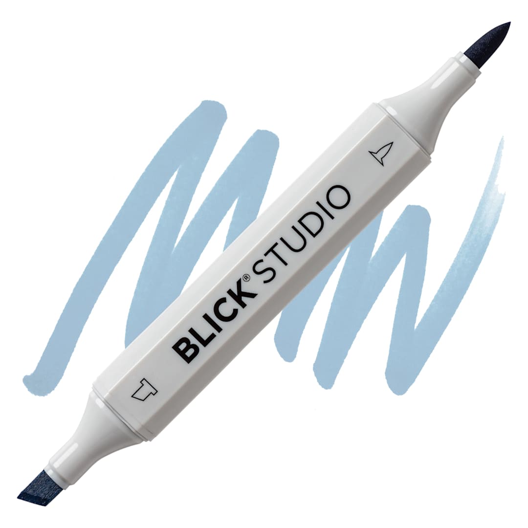 Open in modal - Blick Studio Brush Marker - Lake Placid marker and swatch