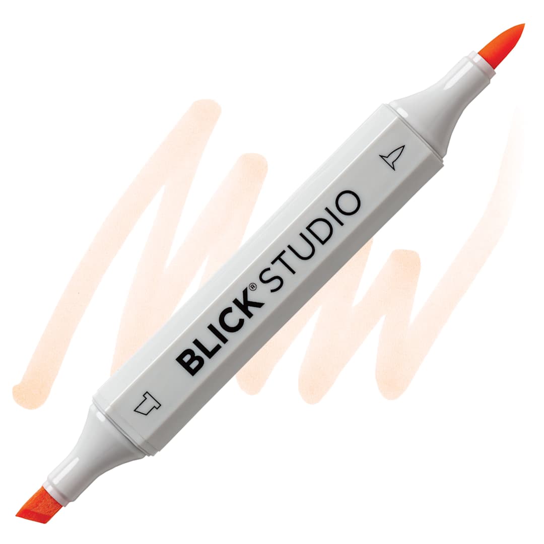 Open in modal - Blick Studio Brush Marker - Dogwood marker and swatch