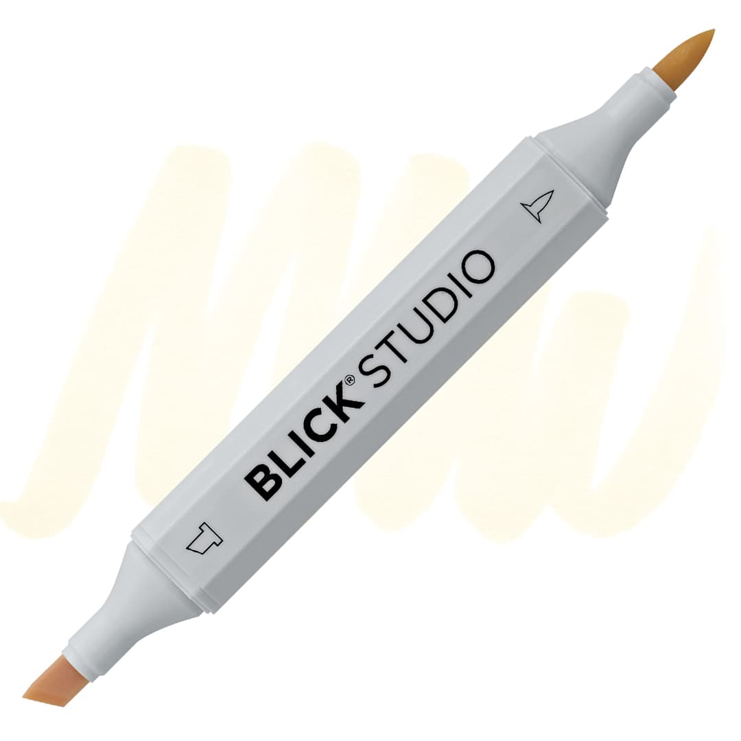 Open in modal - Blick Studio Brush Marker - Beach marker and swatch