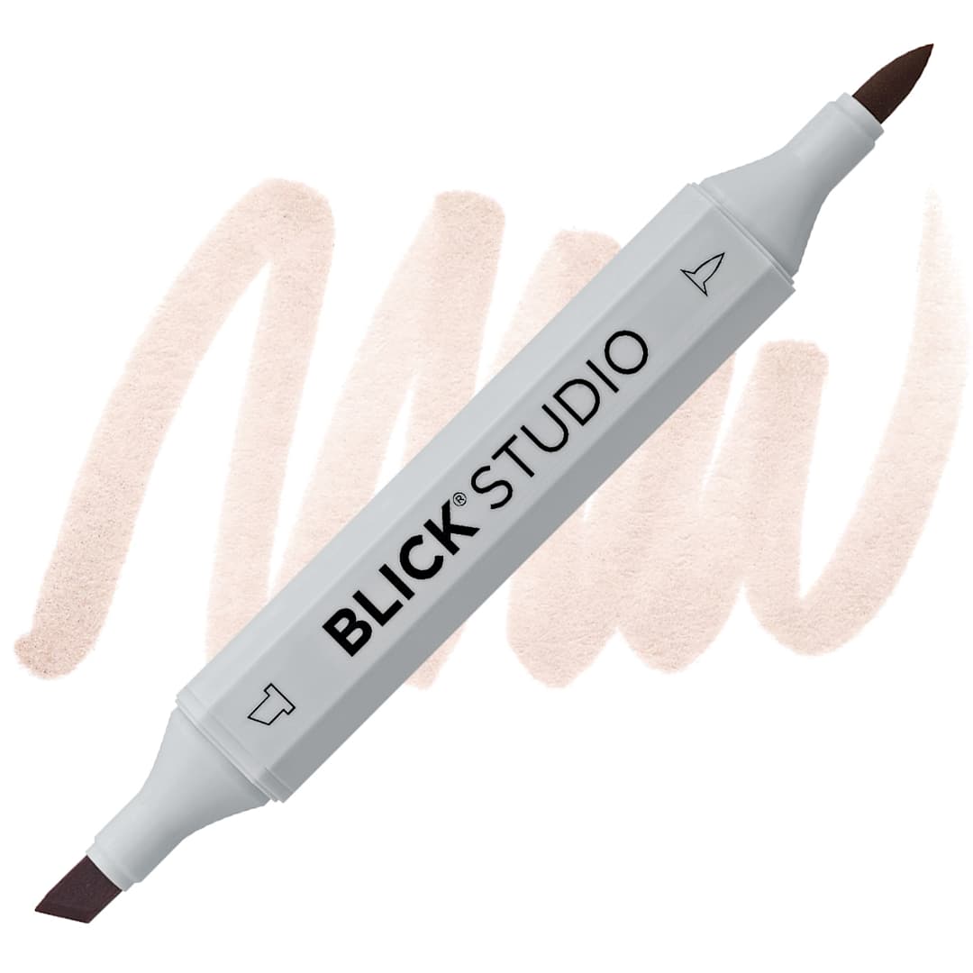 Open in modal - Blick Studio Brush Marker - Latte marker and swatch