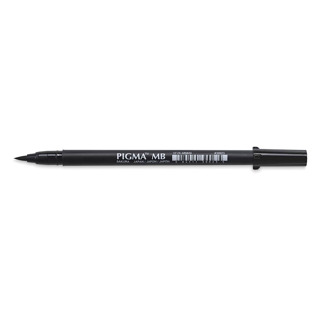 Open in modal - Sakura Pigma Professional Brush Pen - Medium Point, Black
