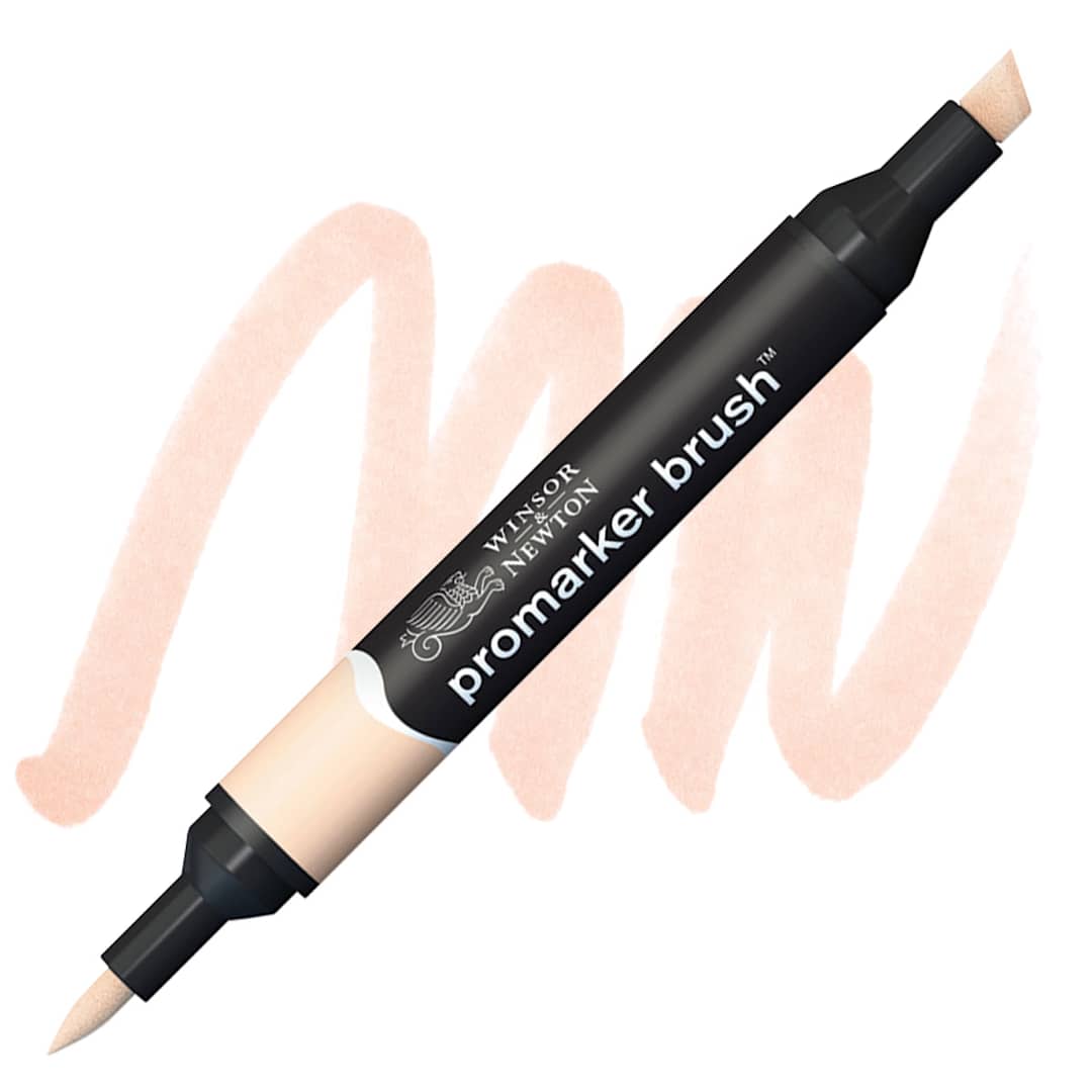 Open in modal - Winsor & Newton Promarker Brush Marker - Blush marker and swatch
