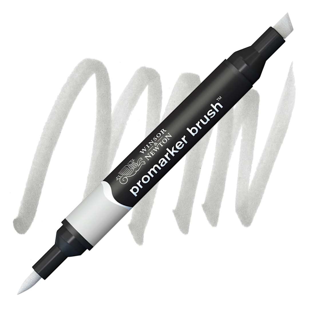 Open in modal - Winsor & Newton Promarker Brush Marker - Cool Grey 3 marker and swatch