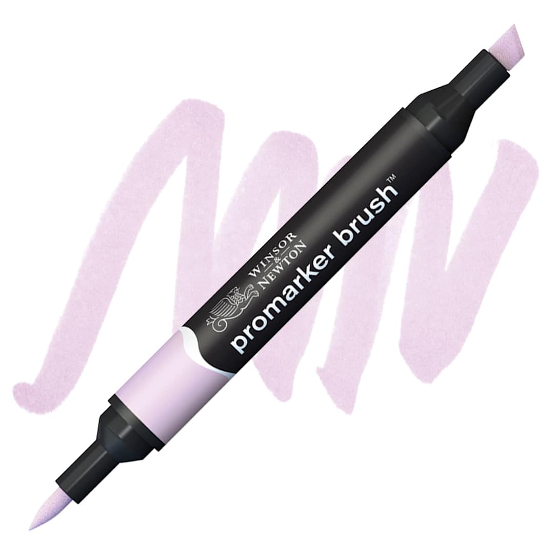 Open in modal - Winsor & Newton Promarker Brush Marker - Pink Pearl marker and swatch