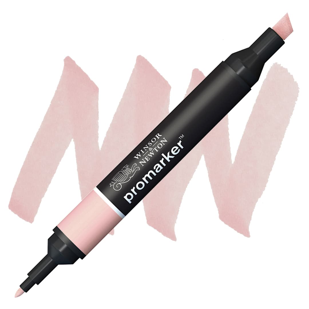 Open in modal - Winsor & Newton Promarker - Sunkissed Pink marker and swatch