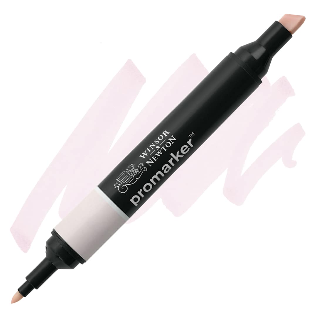 Open in modal - Winsor & Newton Promarker - Pale Blossom marker and swatch marker and swatch