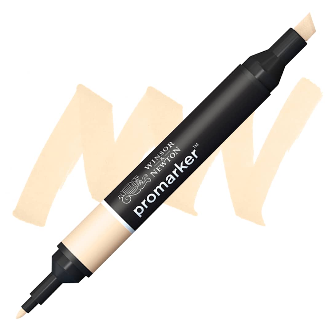 Open in modal - Winsor & Newton Promarker - Vanilla marker and swatch