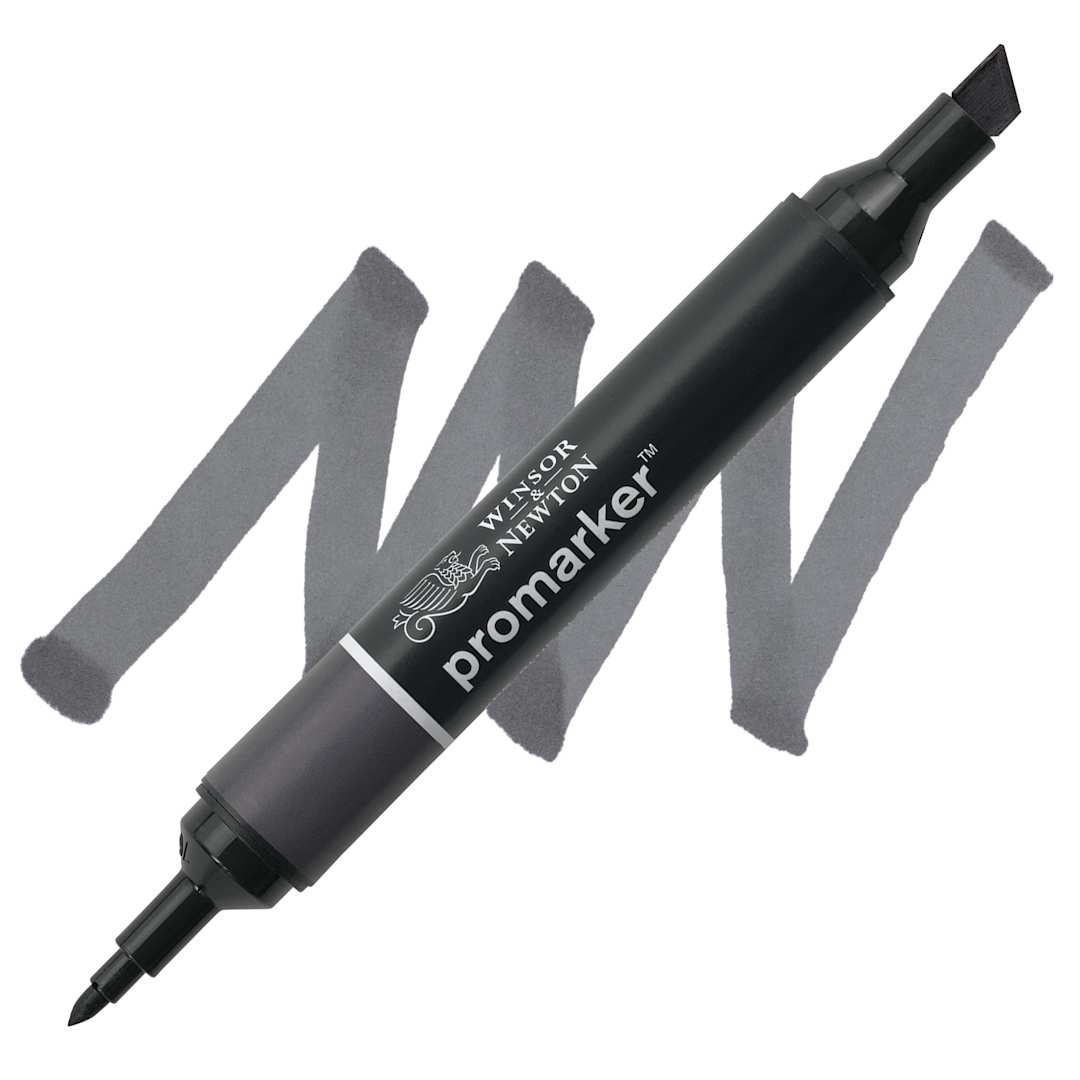 Open in modal - Winsor & Newton Promarker - Cool Grey 6, marker with swatch
