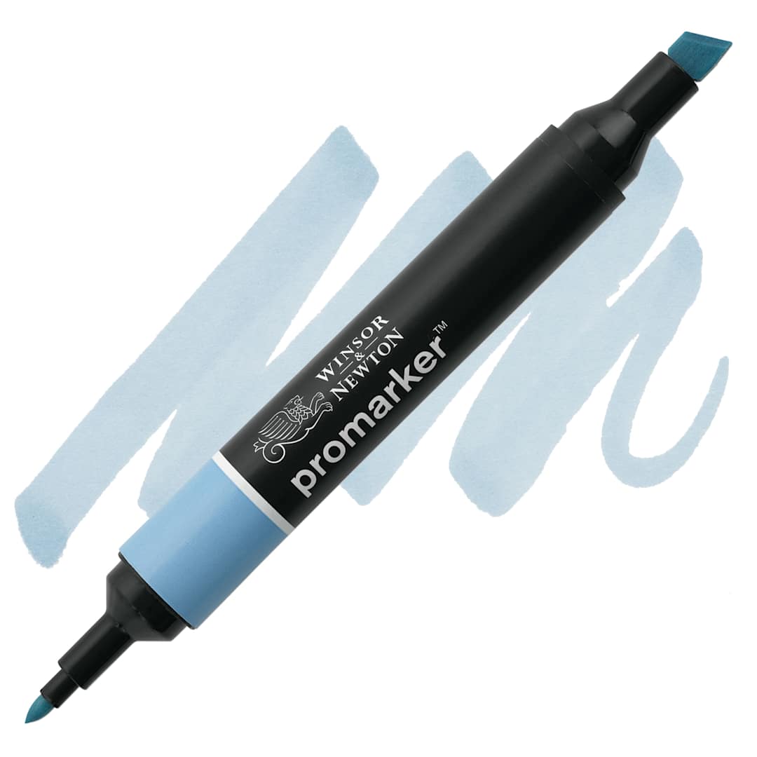 Open in modal - Winsor & Newton Promarker - Cloud Blue marker and swatch