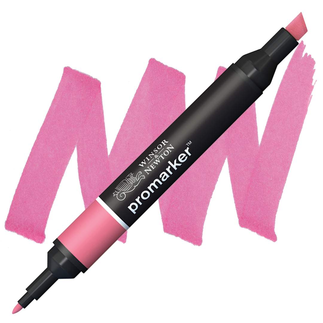 Open in modal - Winsor & Newton Promarker - Antique Pink marker and swatch