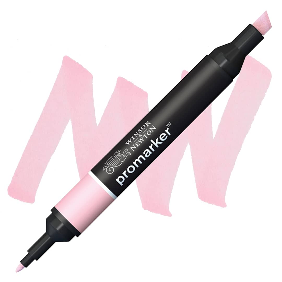 Open in modal - Winsor & Newton Promarker - Baby Pink marker and swatch