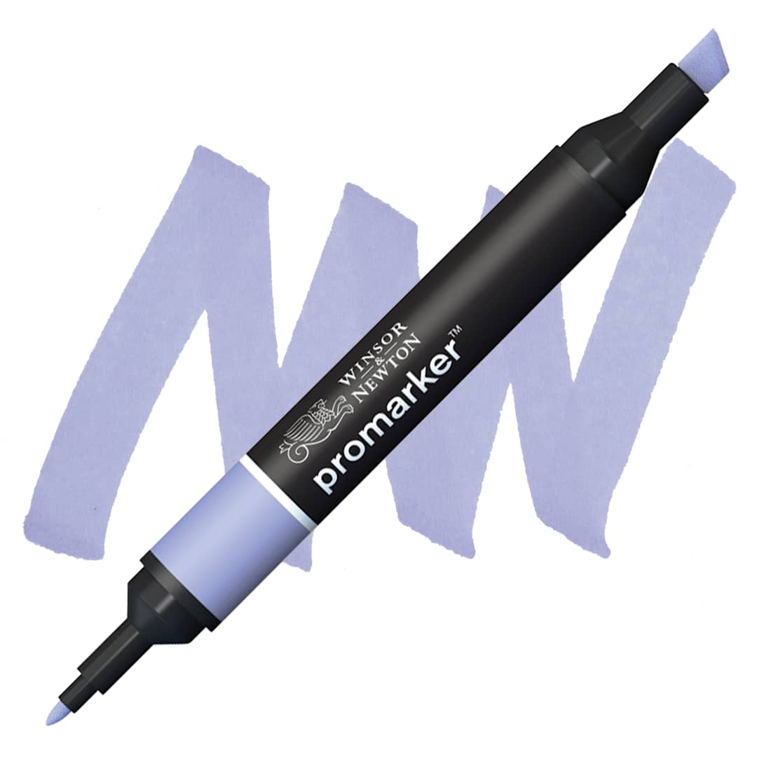 Open in modal - Winsor & Newton Promarker - Bluebell marker and swatch