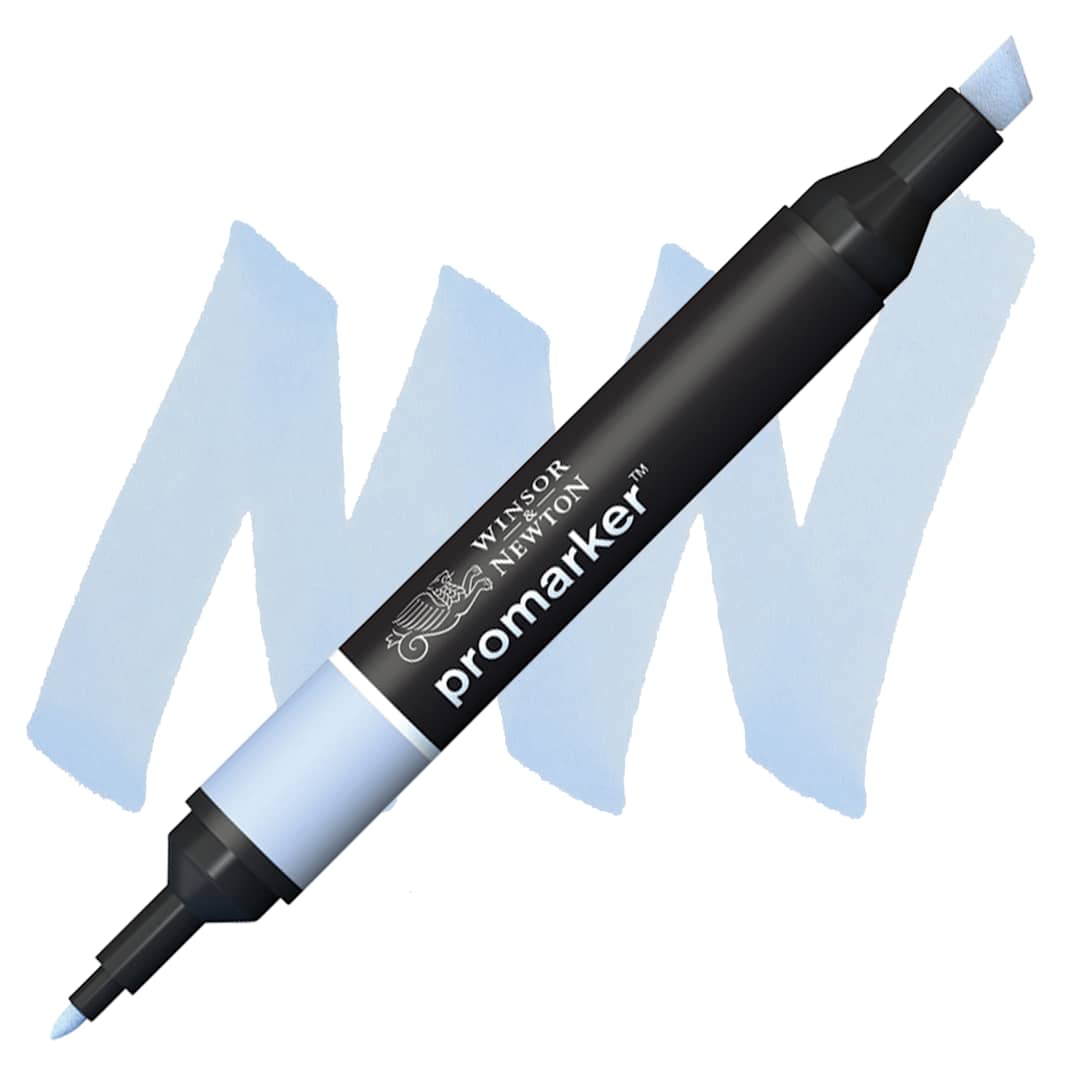 Open in modal - Winsor & Newton Promarker - Blue Pearl marker and swatch