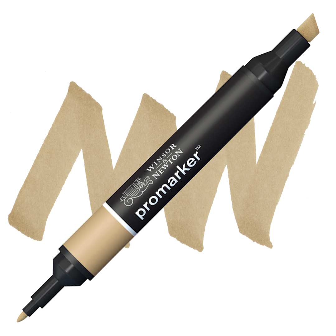 Open in modal - Winsor & Newton Promarker - Caramel marker and swatch