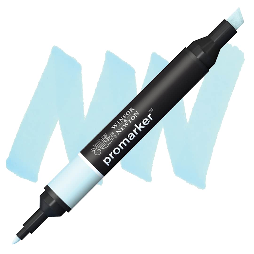 Open in modal - Winsor & Newton Promarker - Cool Aqua marker and swatch