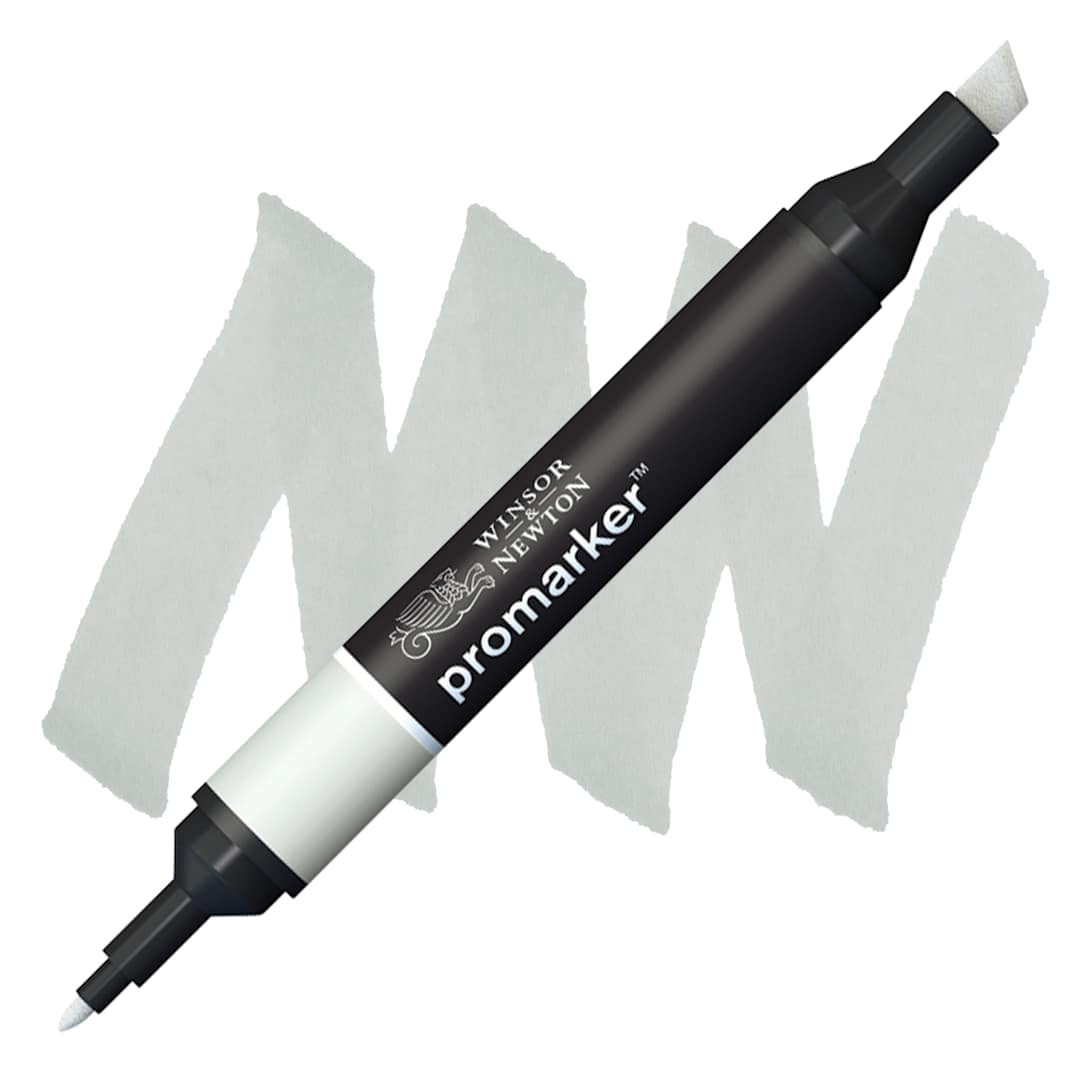 Open in modal - Winsor & Newton Promarker - Cool Grey 2 marker and swatch