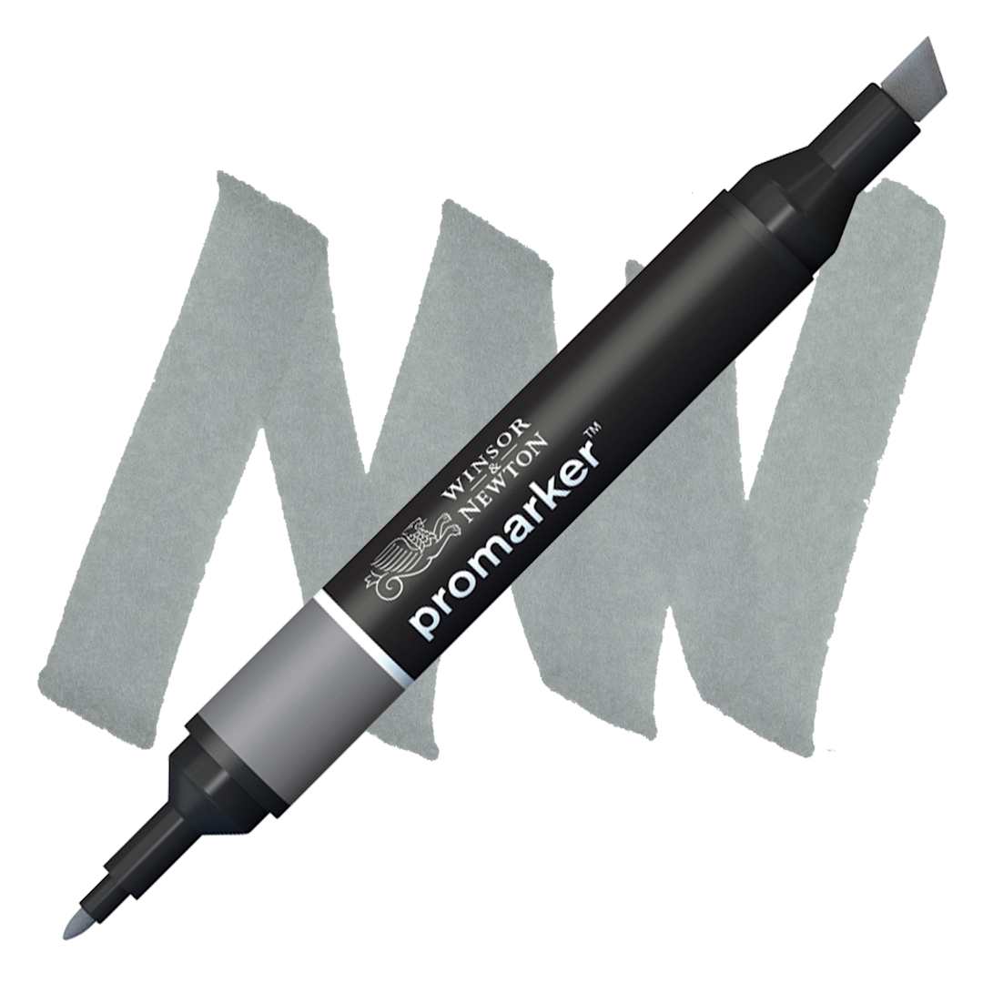 Open in modal - Winsor & Newton Promarker - Cool Grey 4 marker and swatch