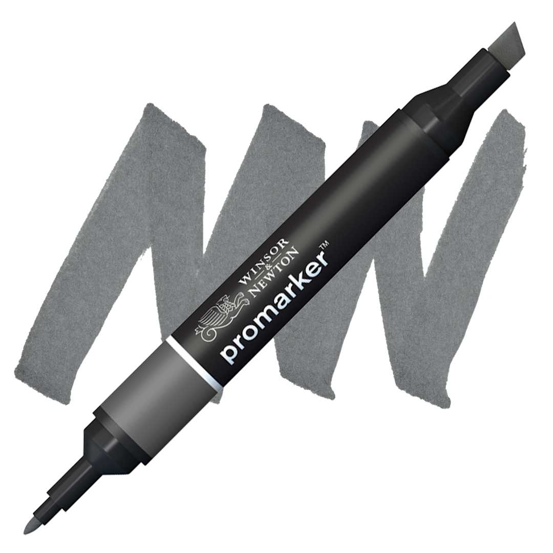 Open in modal - Winsor & Newton Promarker - Cool Grey 5 marker and swatch