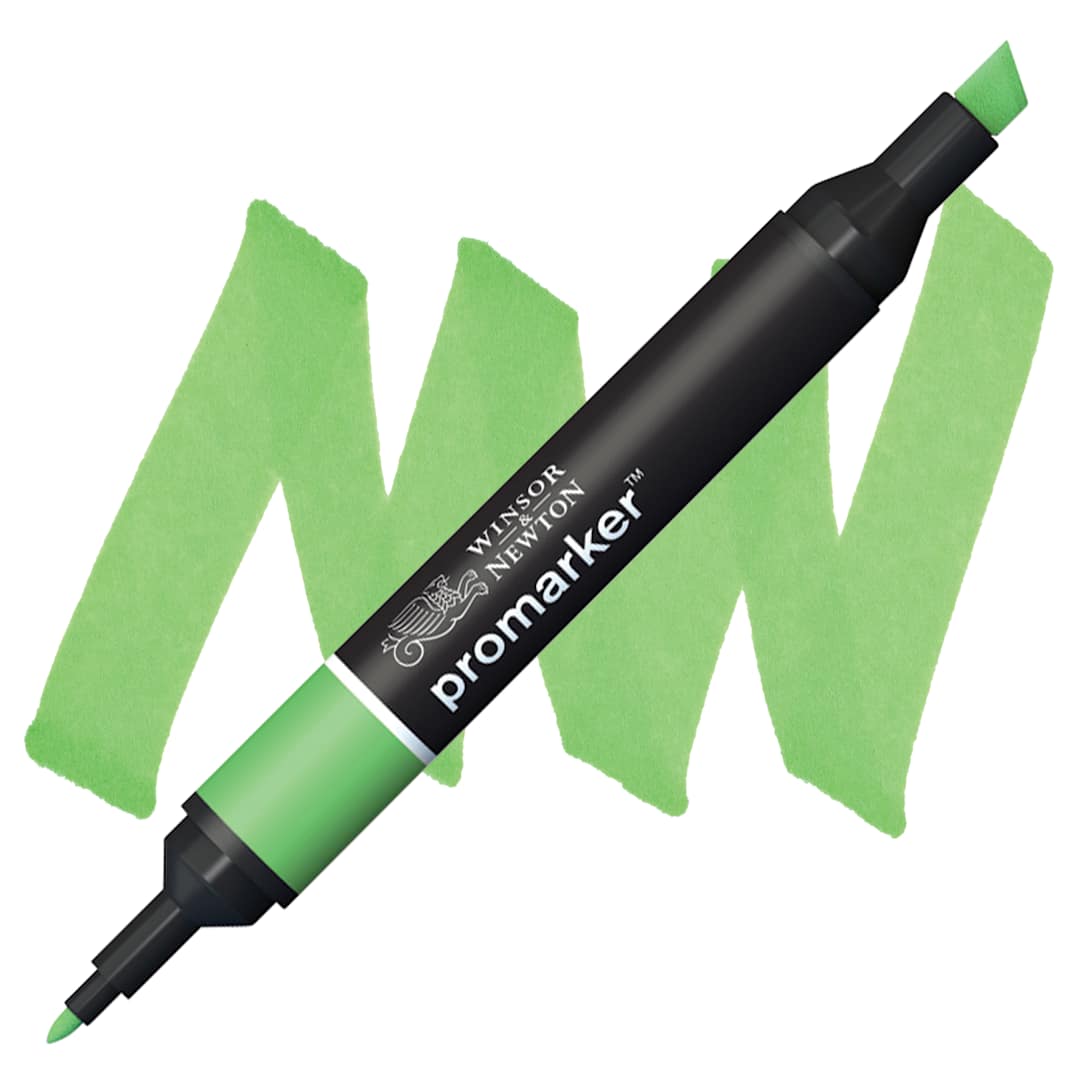 Open in modal - Winsor & Newton Promarker - Grass marker and swatch