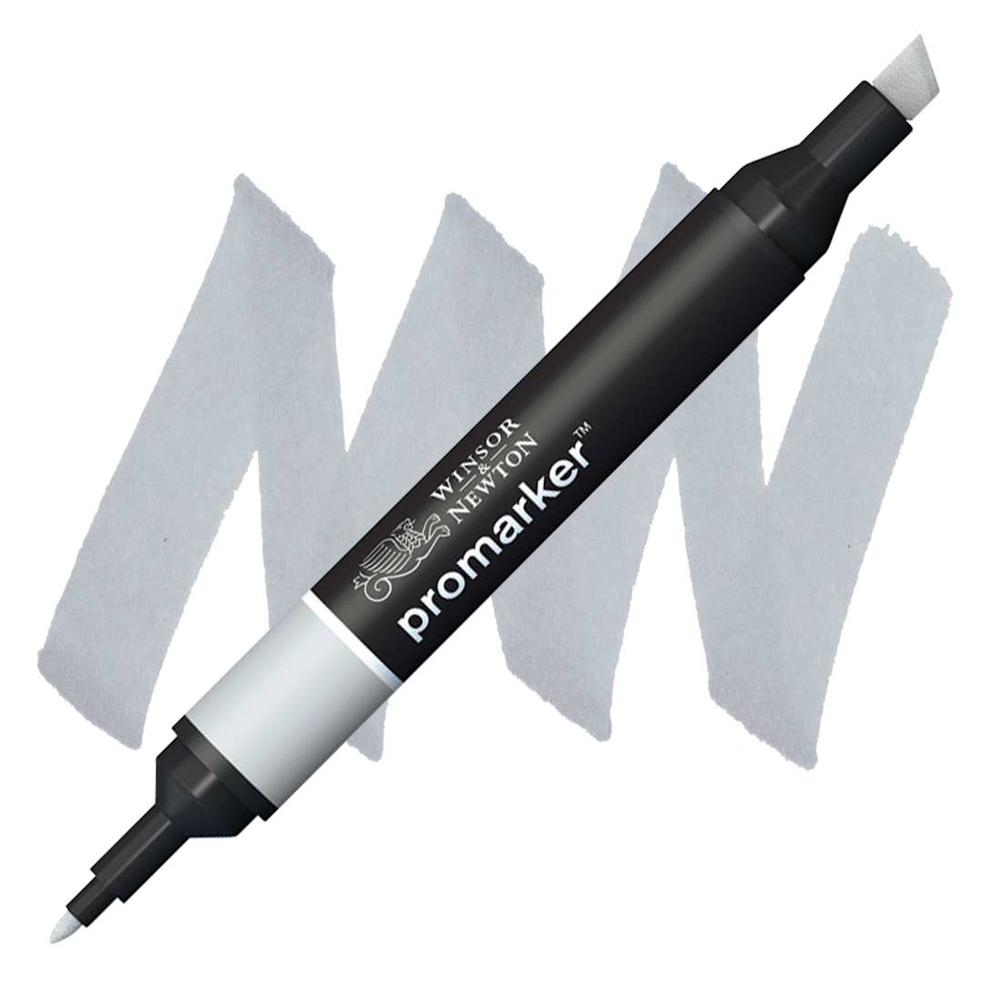 Open in modal - Winsor & Newton Promarker - Ice Gray 2 marker and swatch