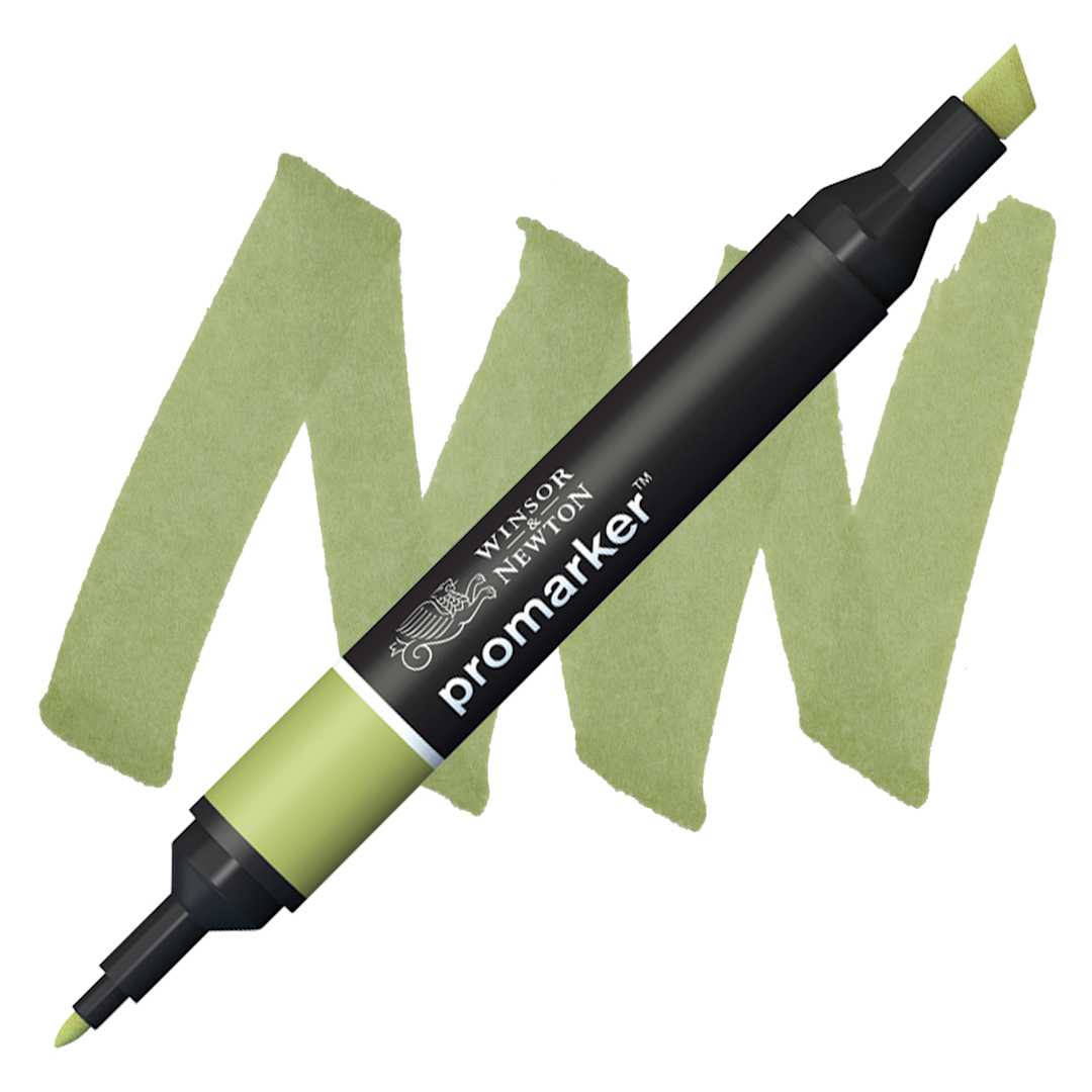 Open in modal - Winsor & Newton Promarker - Marsh Green marker and swatch