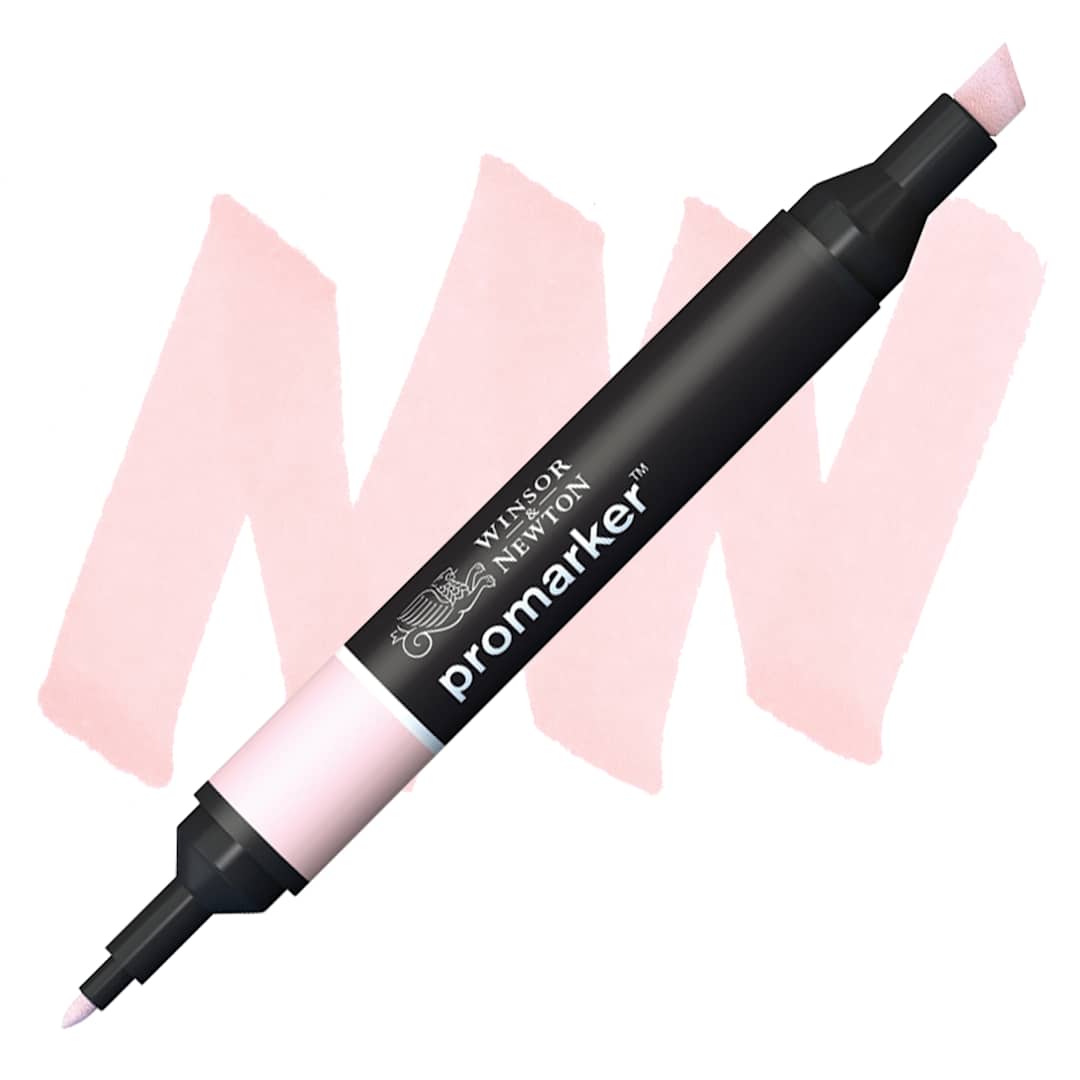 Open in modal - Winsor & Newton Promarker - Pale Pink marker and swatch