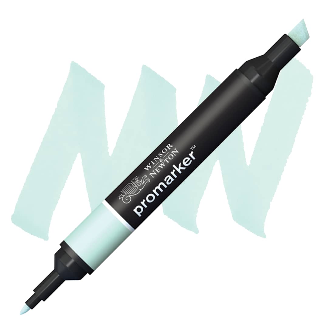 Open in modal - Winsor & Newton Promarker - Pastel Green marker and swatch