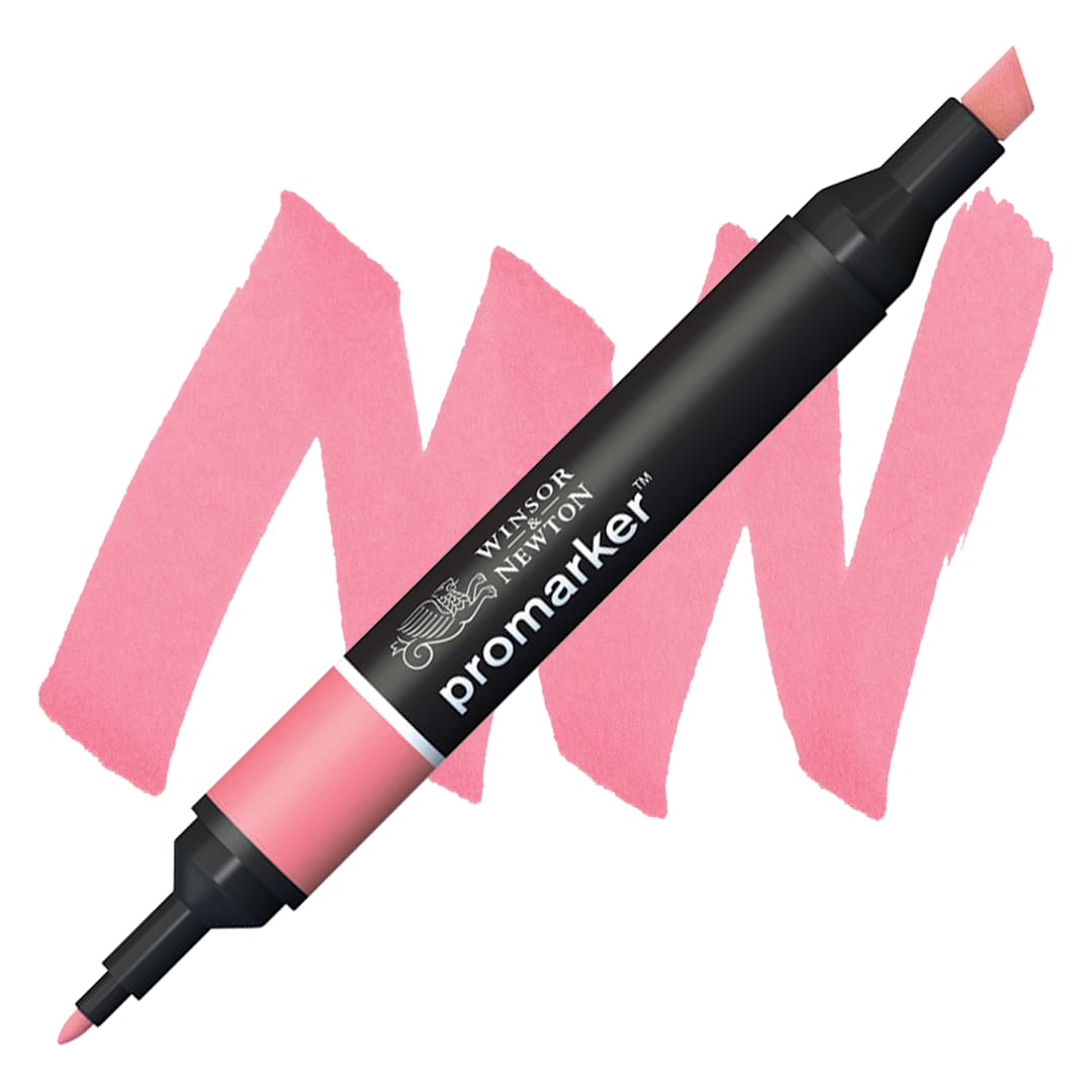 Open in modal - Winsor & Newton Promarker - Salmon Pink marker and swatch