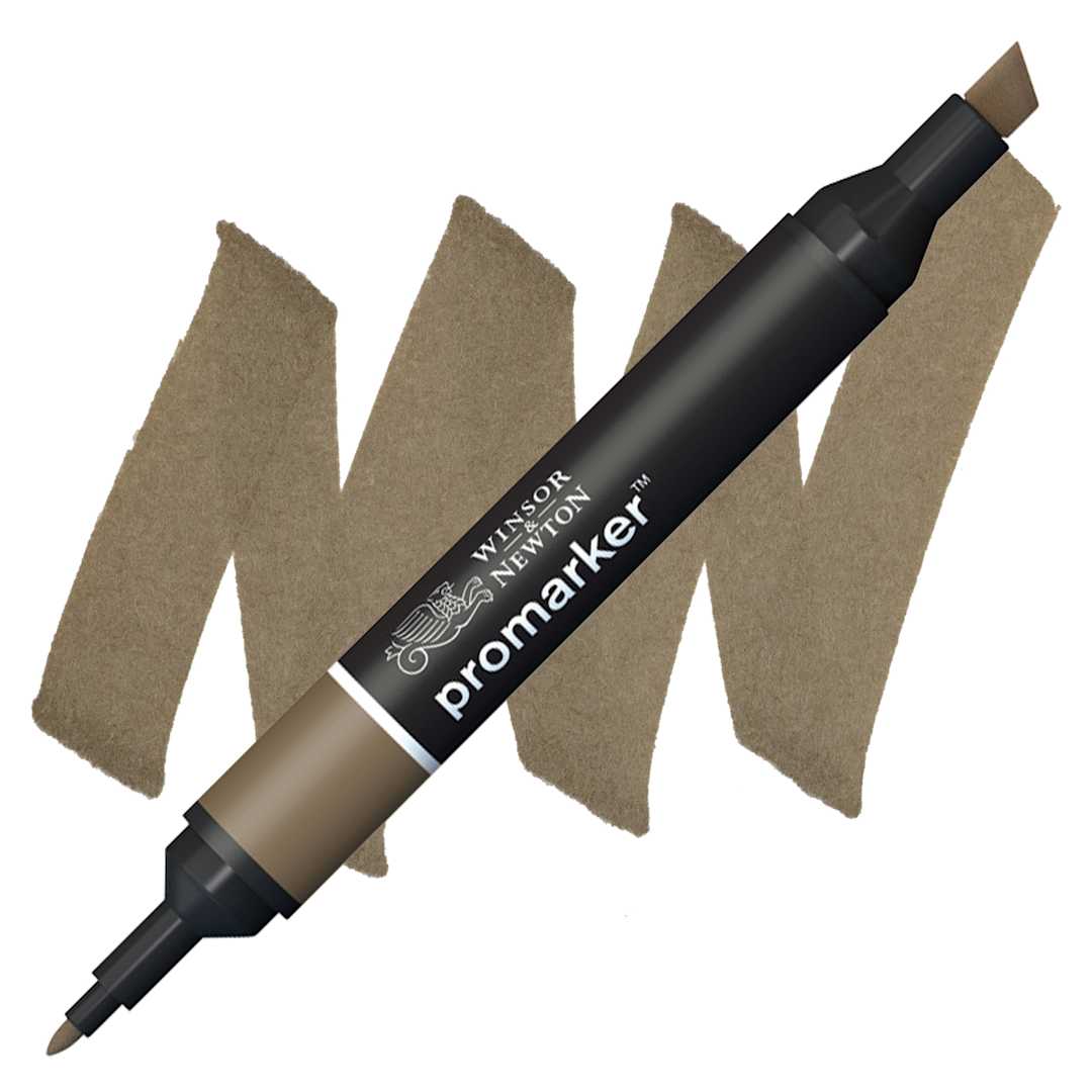 Open in modal - Winsor & Newton Promarker - Umber marker and swatch