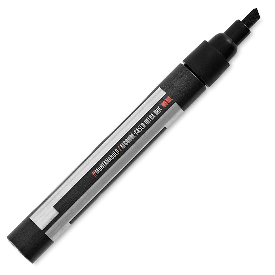 Open in modal - Montana Bold Markers - 3 mm Marker shown uncapped at angle
