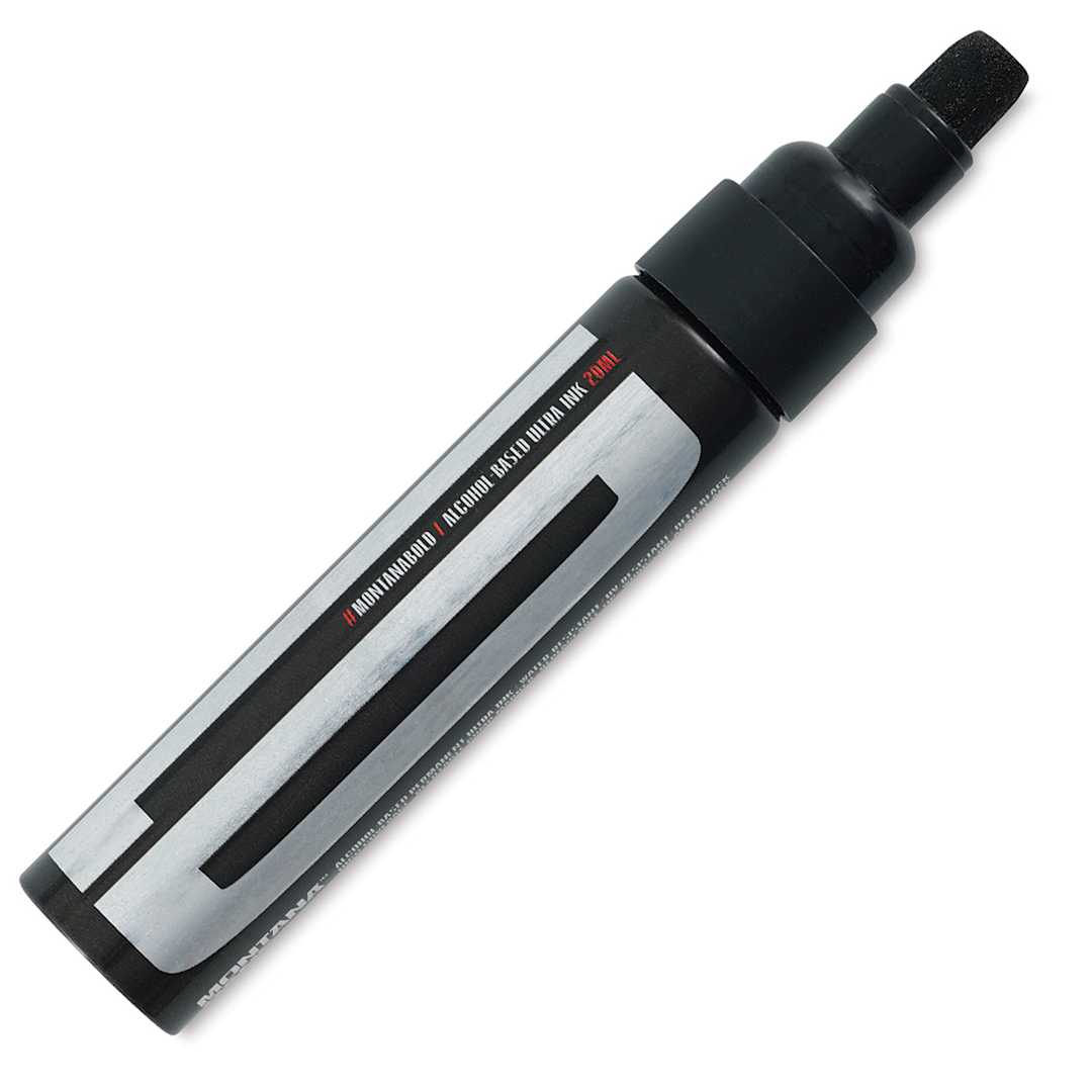 Open in modal - Montana Bold Markers - 8 mm Marker shown uncapped at angle
