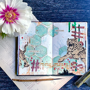 Open in modal - Pinterest-350x350-Art-Journaling-Stencil 10
