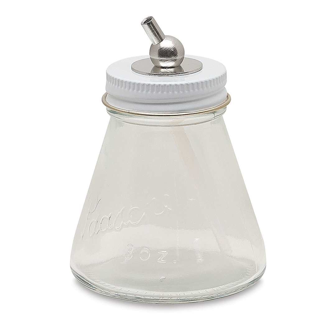 Open in modal - Paasche Airbrush Bottle - Glass, complete assembly, 3 oz