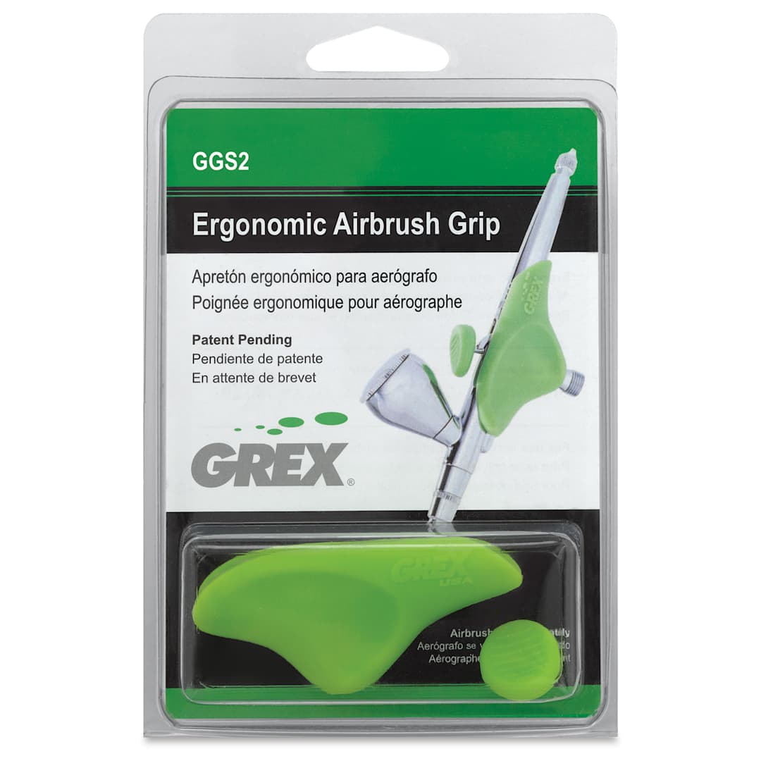 Open in modal - Grex GGS2 Ergonomic Slip-On Airbrush Grip, front of packaging