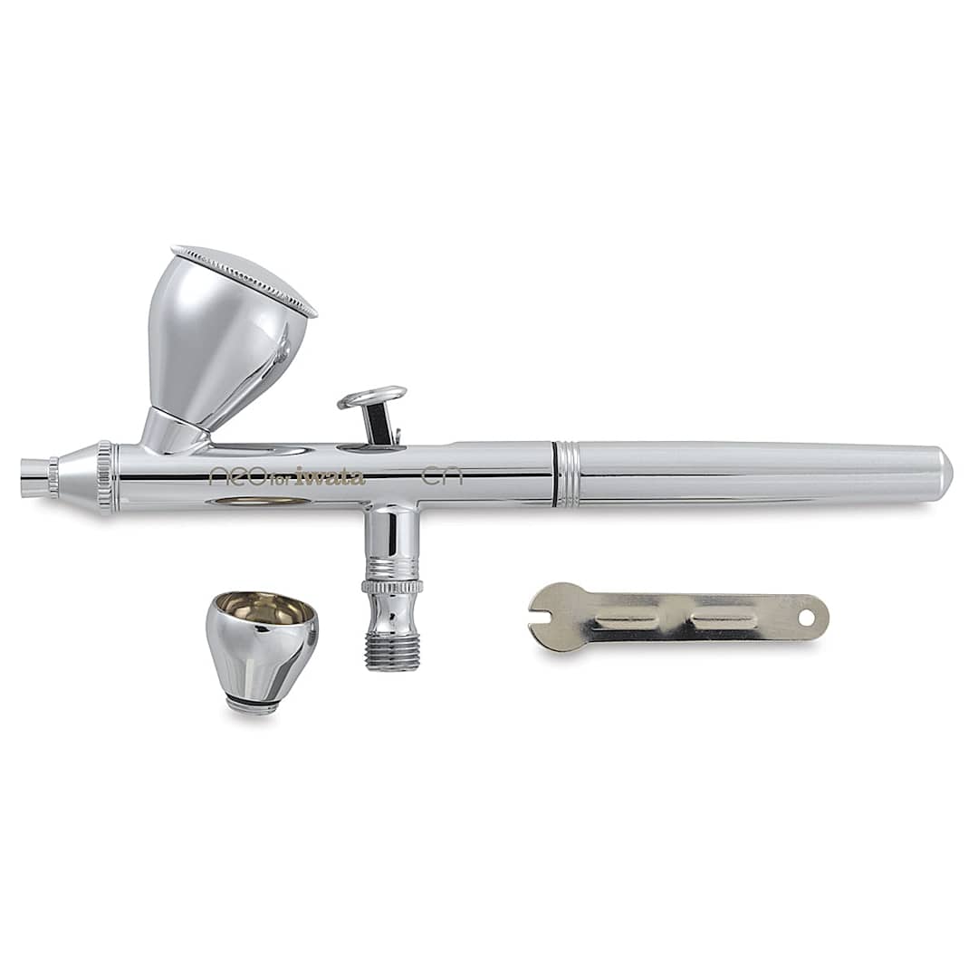 Open in modal - Iwata Neo Series Dual Action Airbrush - Neo CN, Gravity Feed, 0.35 mm