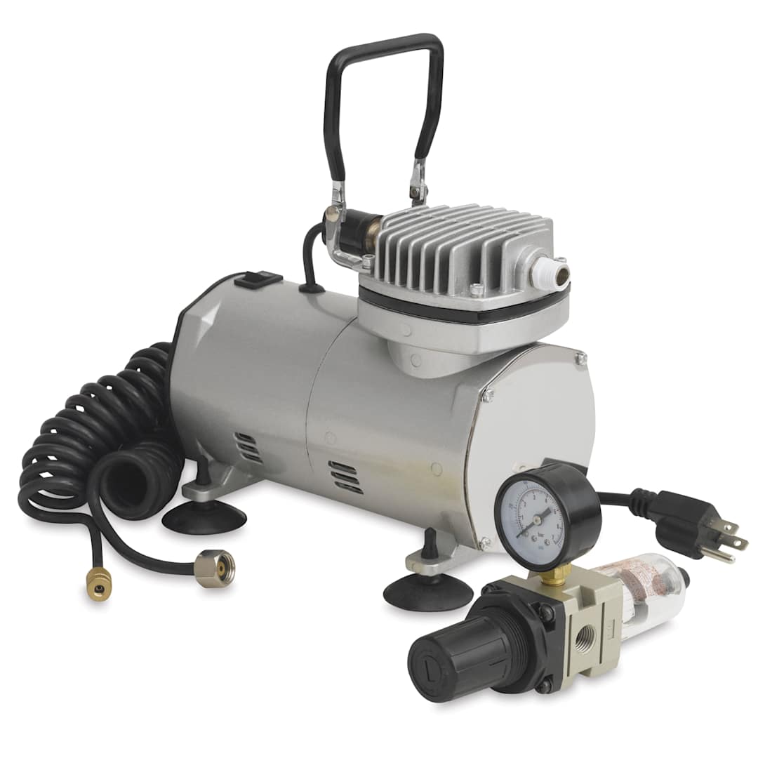 Open in modal - SilentAire Scorpion I Airbrush Compressor - Single Piston