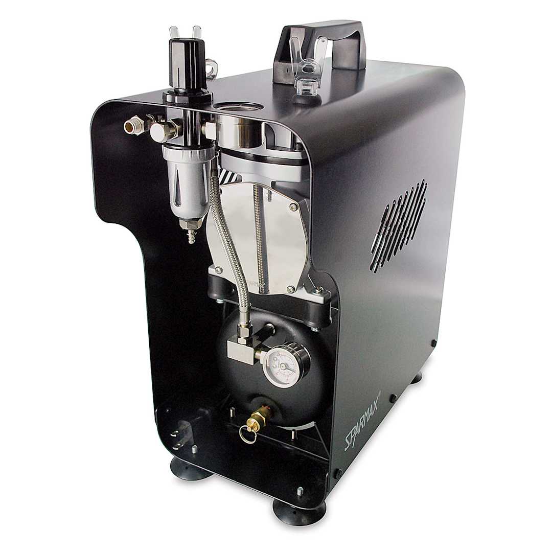 Open in modal - Sparmax TC620 Compressor - left angle view