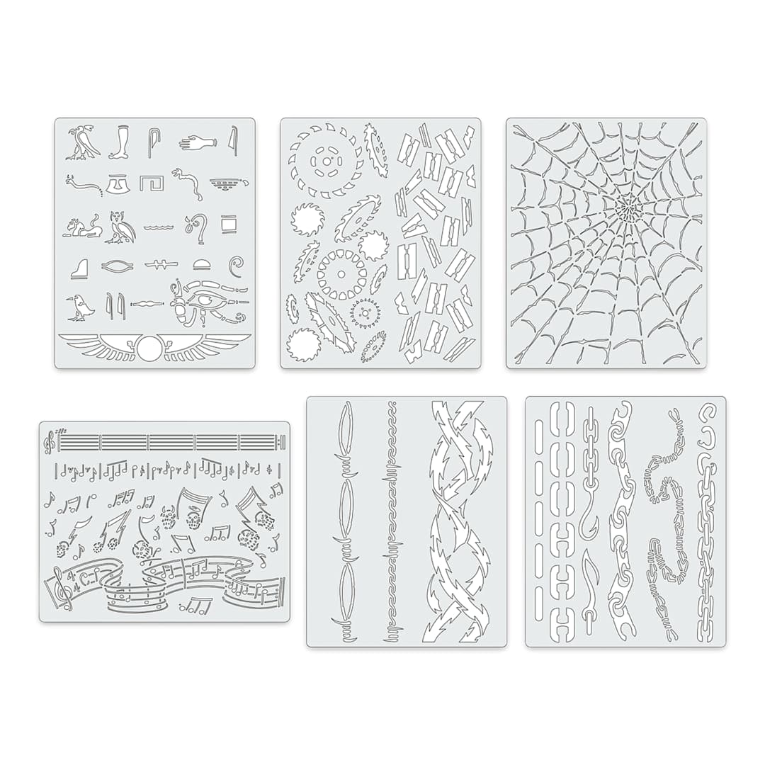 Open in modal - Iwata Artool Freehand Template - Set of 6, Kustom FX 3 Mini